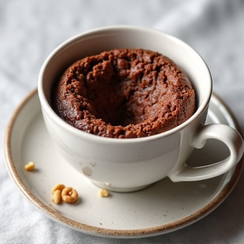 Quick Chocolate Protein Mug Cake