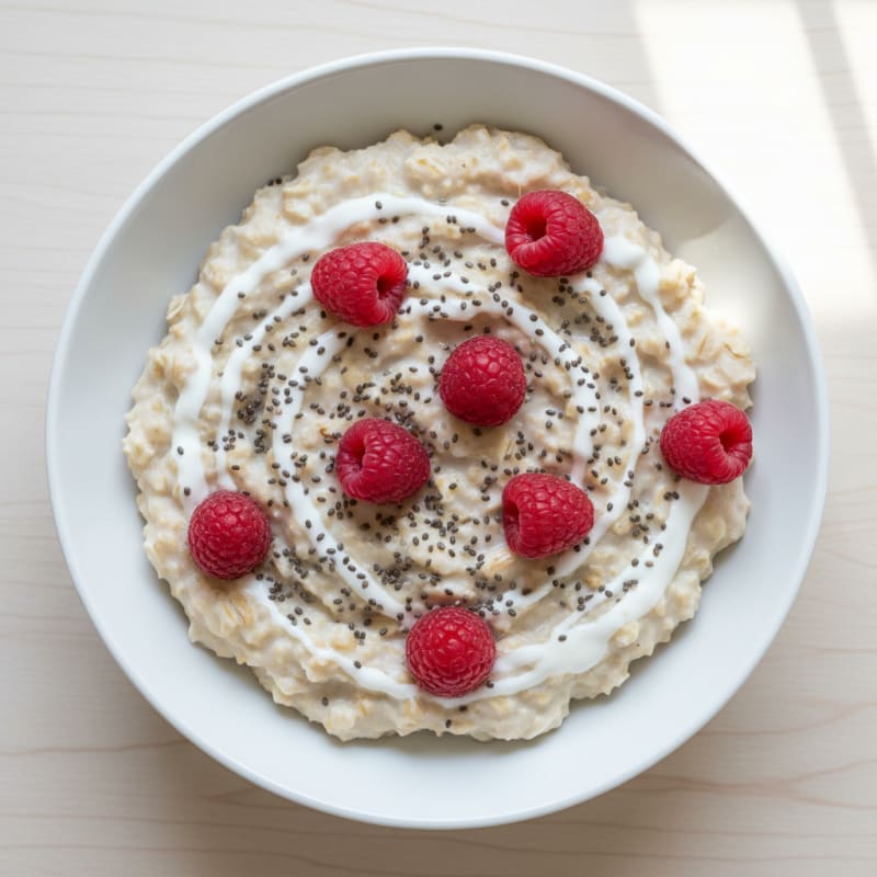 Berry Chia Oatmeal Power Bowl
