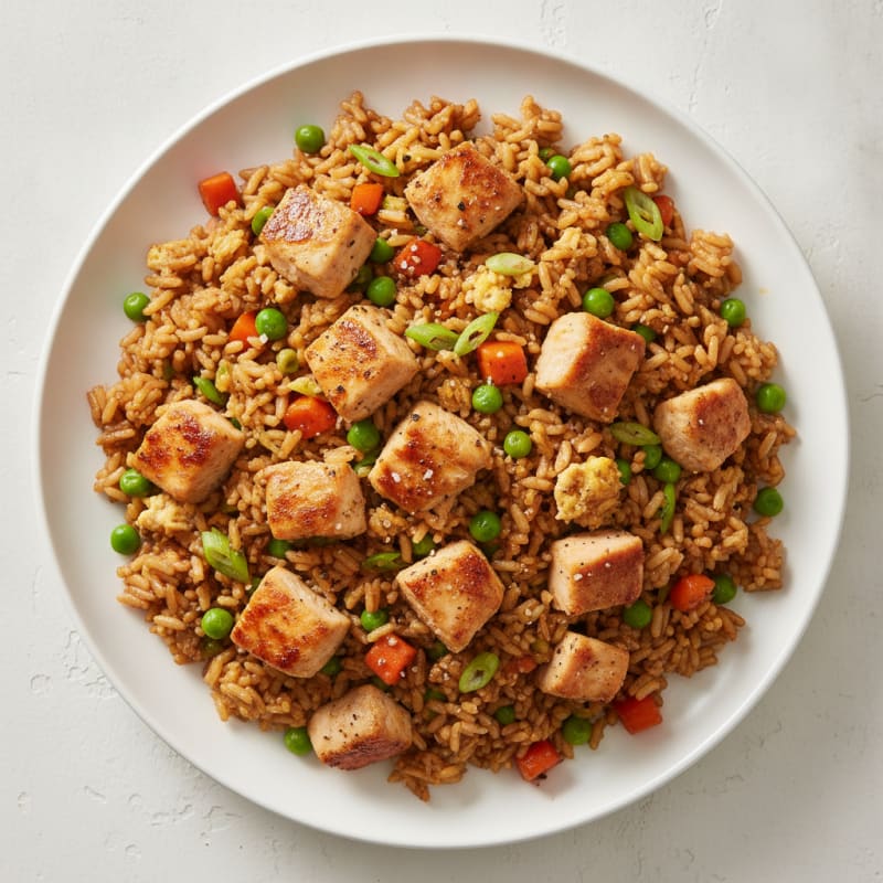Chicken and Vegetable Fried Rice