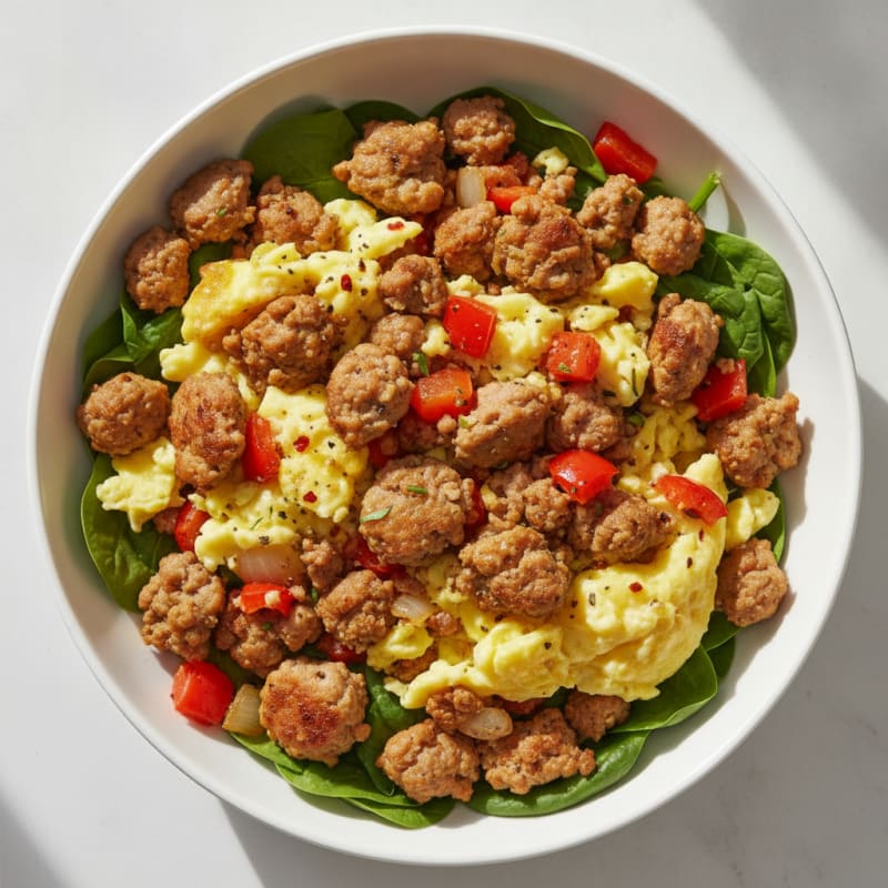 Savory Sausage and Egg Breakfast Bowl