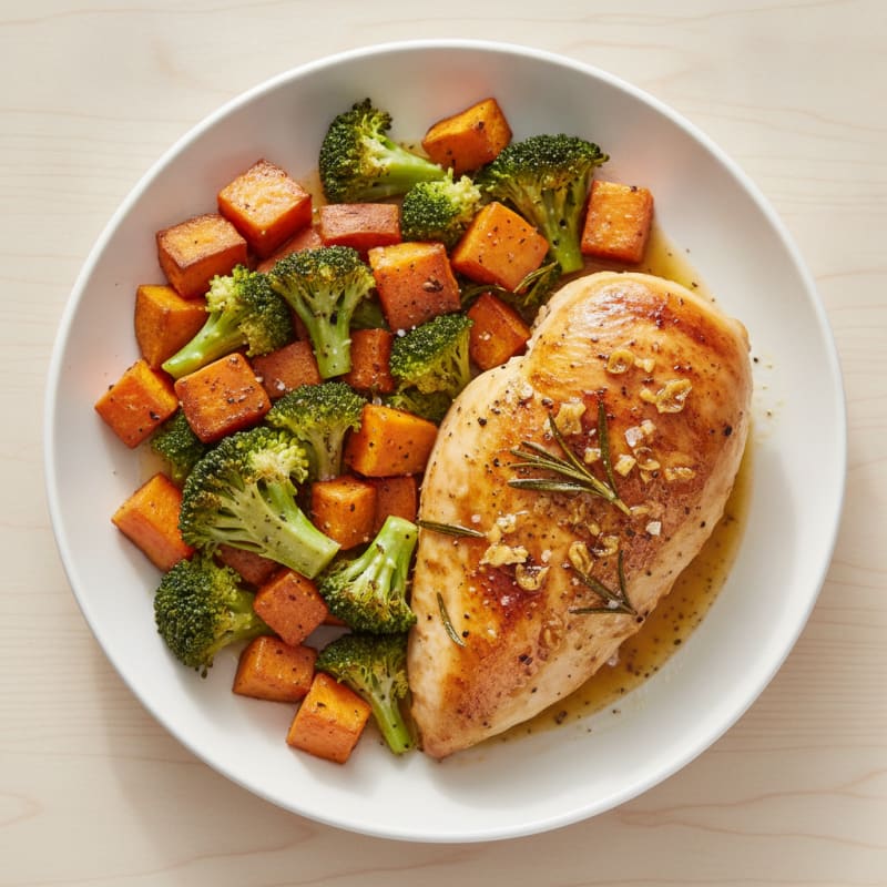Garlic Herb Roasted Chicken