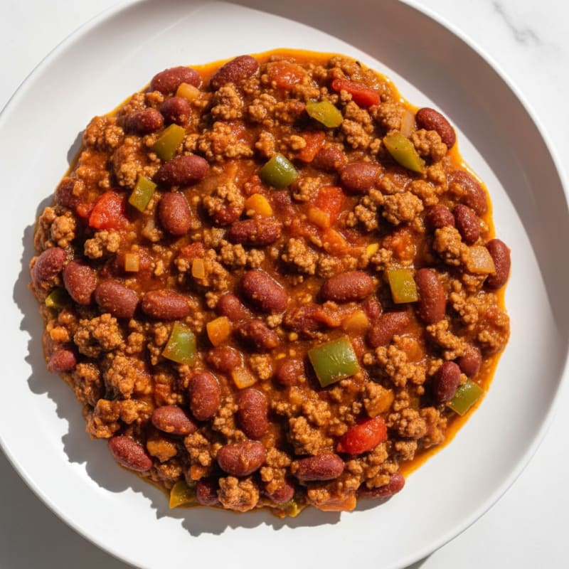 Hearty Slow Cooker Beef Chili