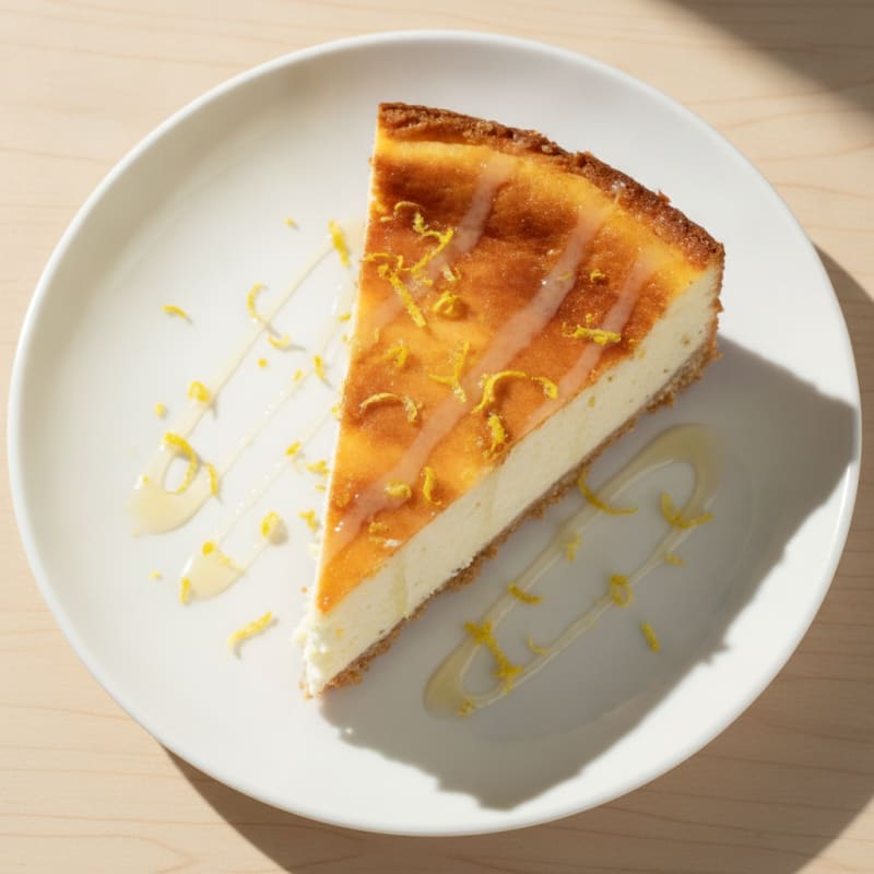 Creamy Greek Yogurt Protein Cheesecake