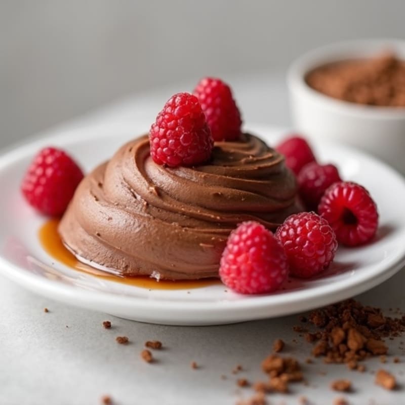 Creamy Silken Tofu Chocolate Mousse