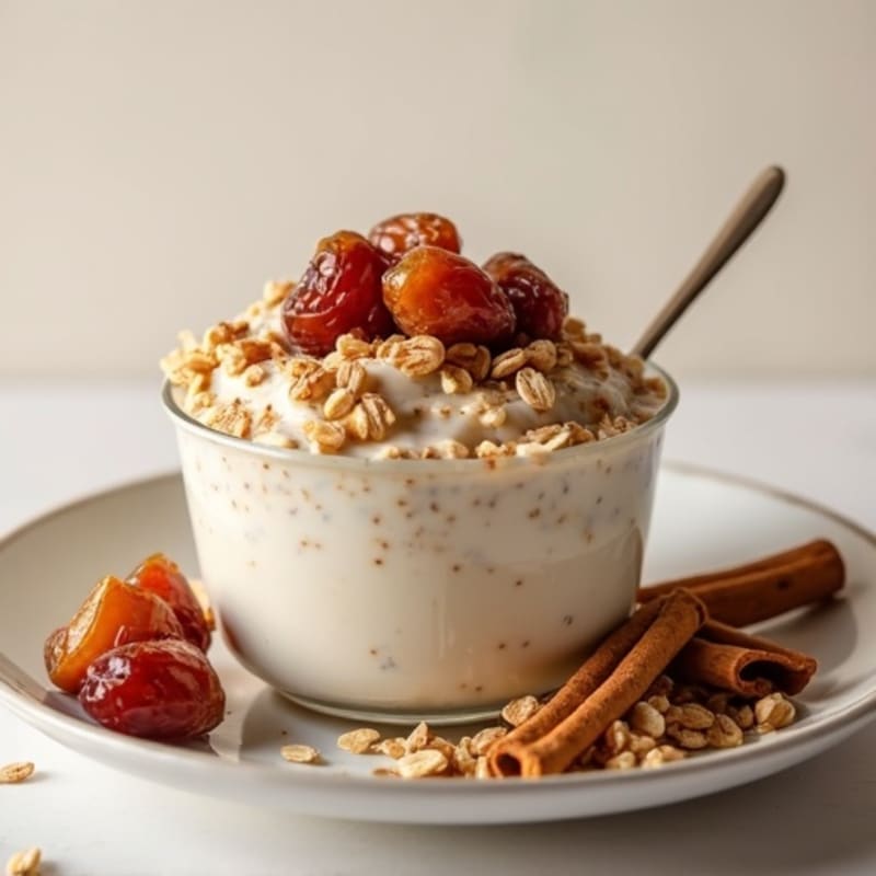Wholesome Date-Sweetened Oat Pudding