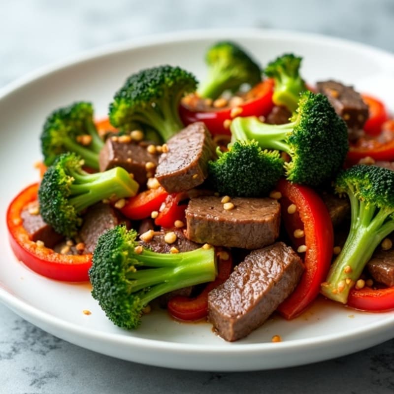 Tender Beef and Crispy Broccoli Stir-Fry