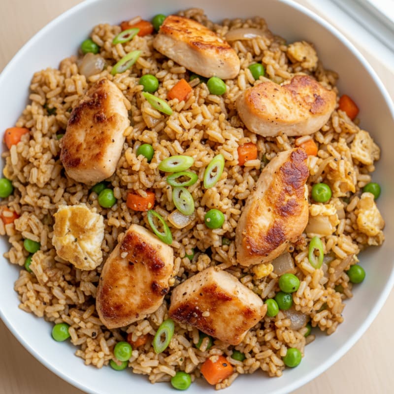 Chicken and Egg Fried Rice