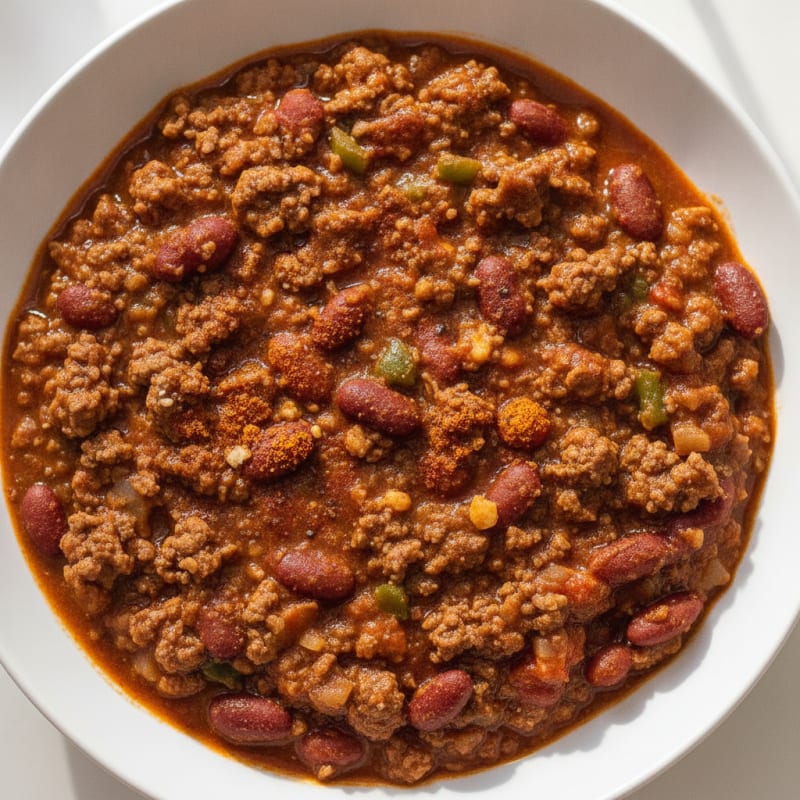 Hearty Slow Cooker Beef Chili