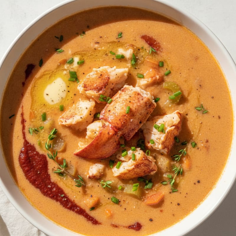Buttery Lobster Bisque