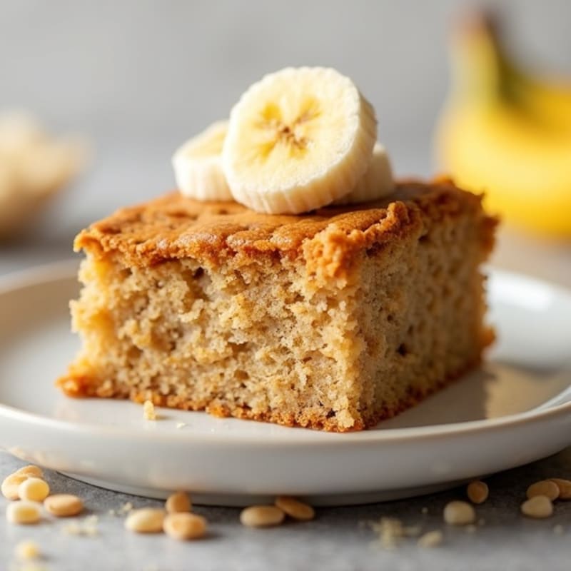 Protein-Packed Almond Butter Snack Cake