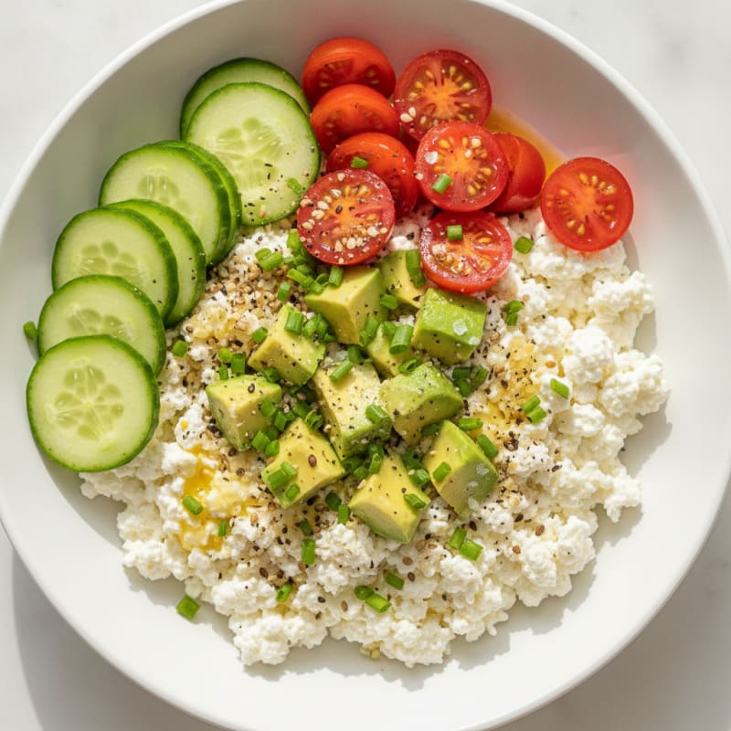 Savory Cottage Cheese Power Bowl
