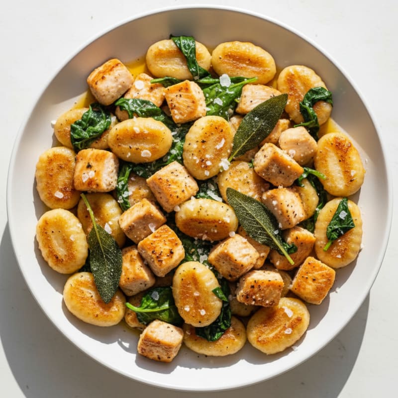 Creamy Ricotta Gnocchi with Sage Butter