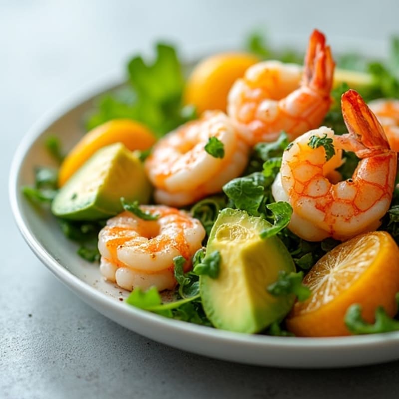 Fresh Citrus Shrimp and Avocado Salad