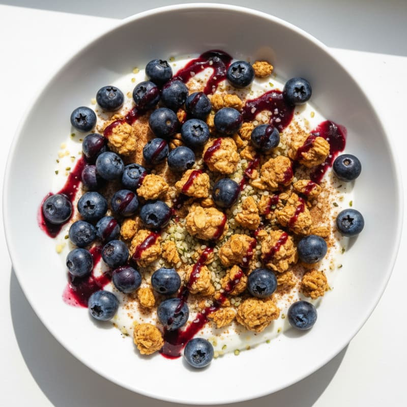 High-Protein Berry Yogurt Bowl