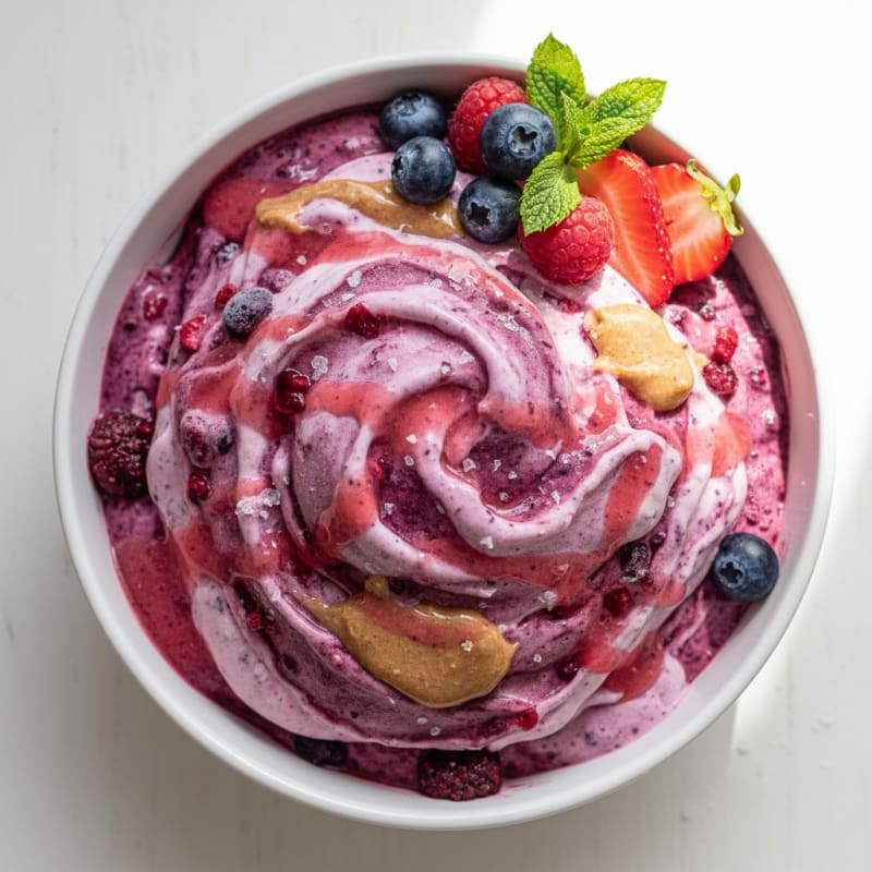 Frosted Berry Swirl Delight