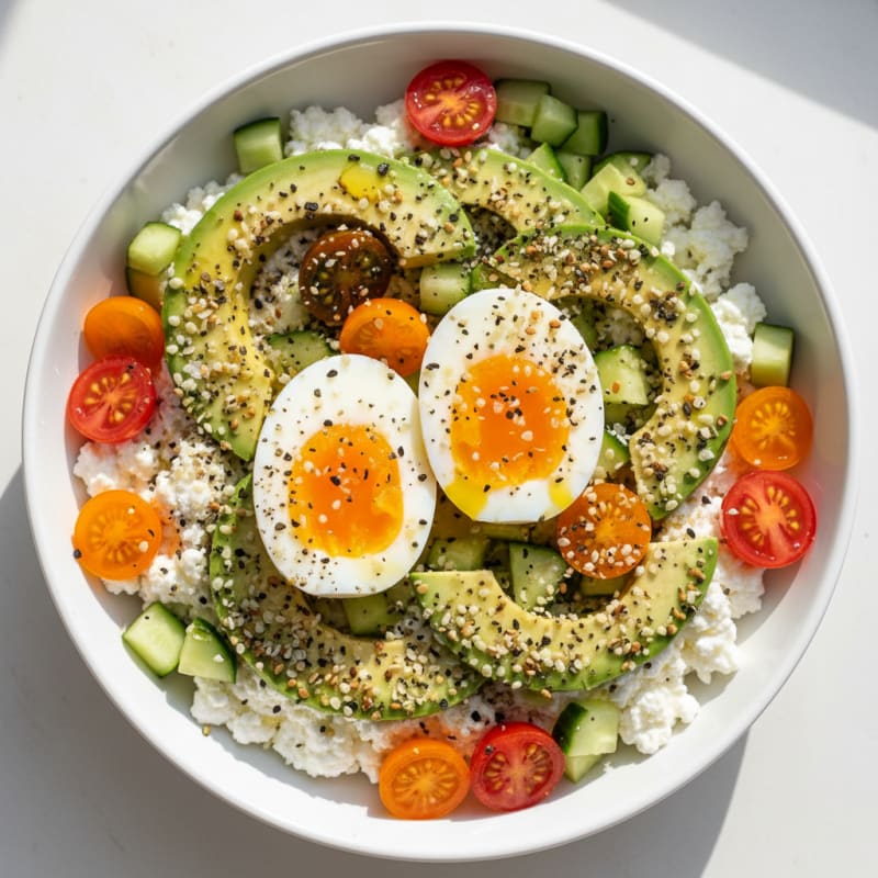 Savory Cottage Cheese Breakfast Bowl