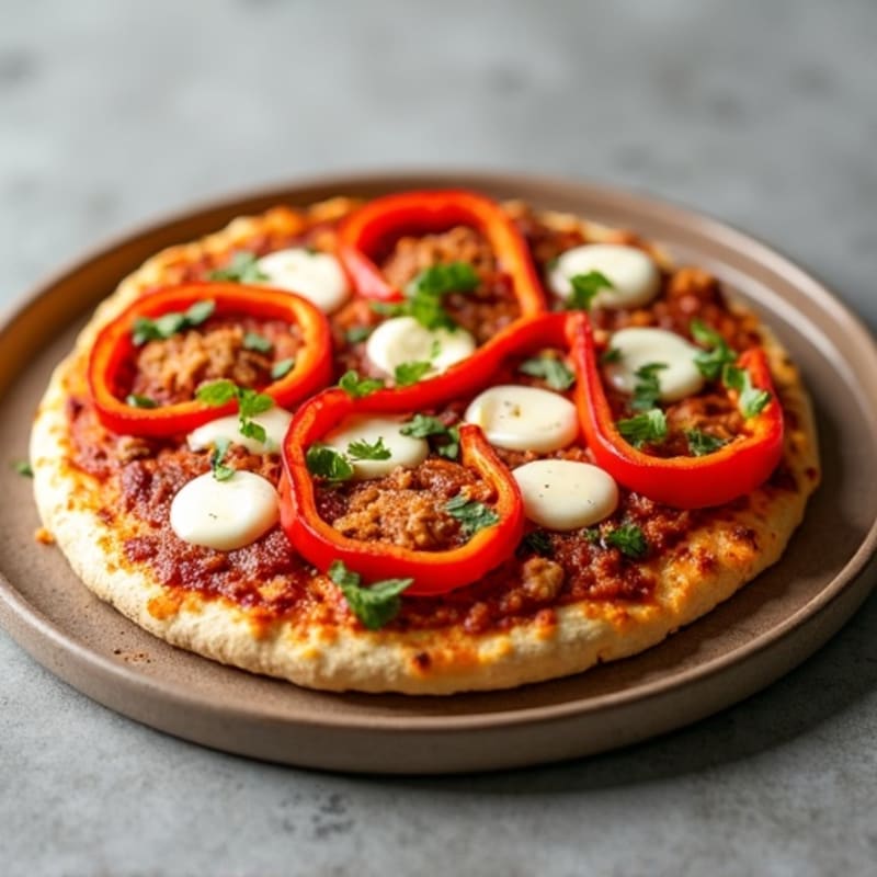 High-Protein BBQ Chicken Pizza