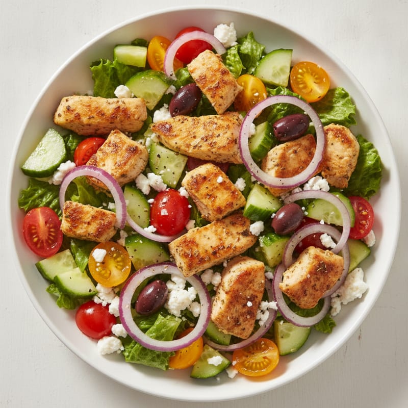 Mediterranean Herb Feta Salad