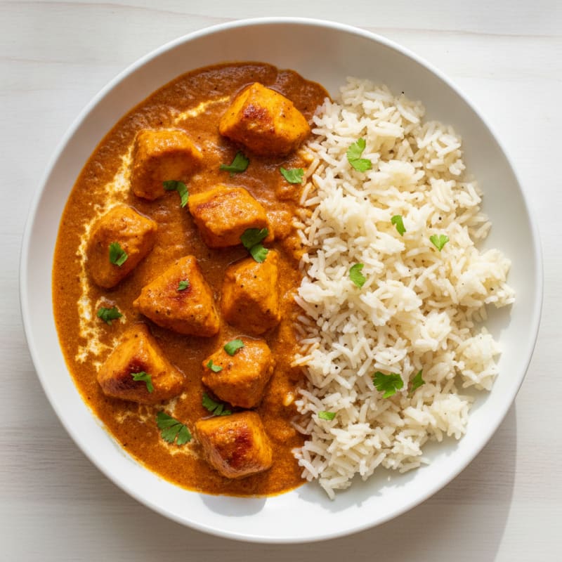 Chicken Tikka Masala with Basmati Rice
