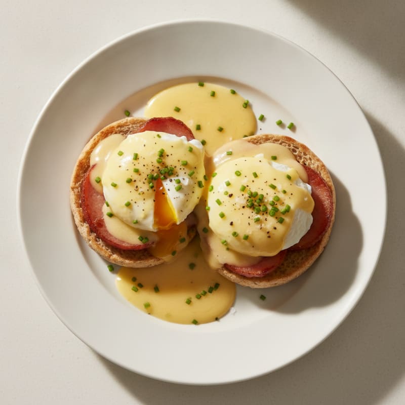 Classic Eggs Benedict with Hollandaise