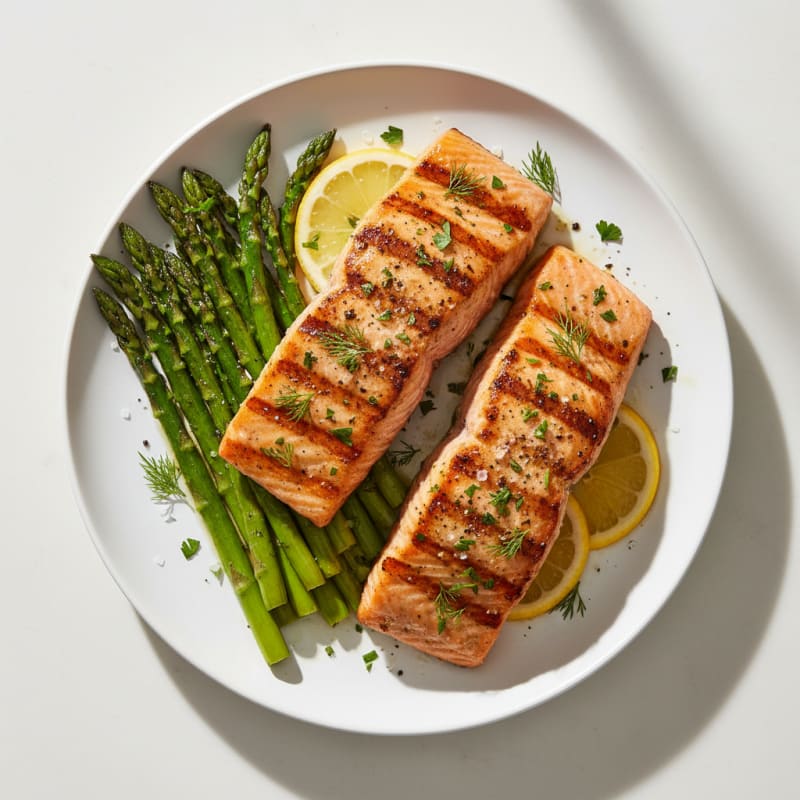Lemon Herb Grilled Salmon