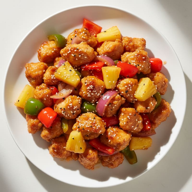Sweet and Sour Chicken with Pineapple