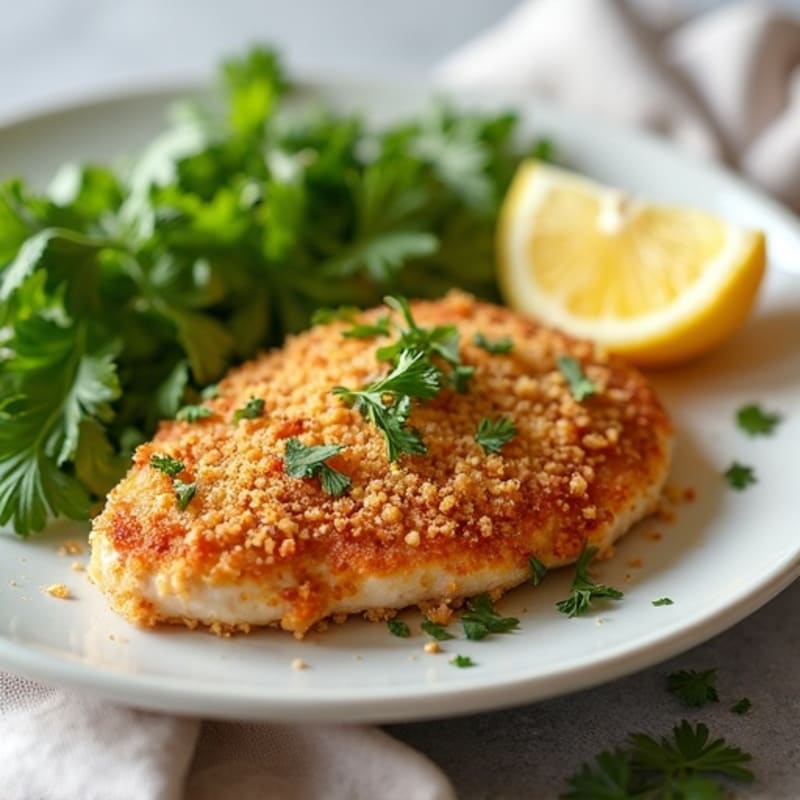 Crispy Baked Buttermilk Chicken with Herbs