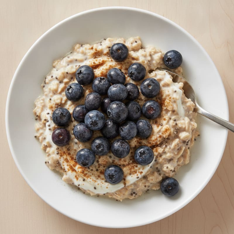 Classic Overnight Oats with Berries