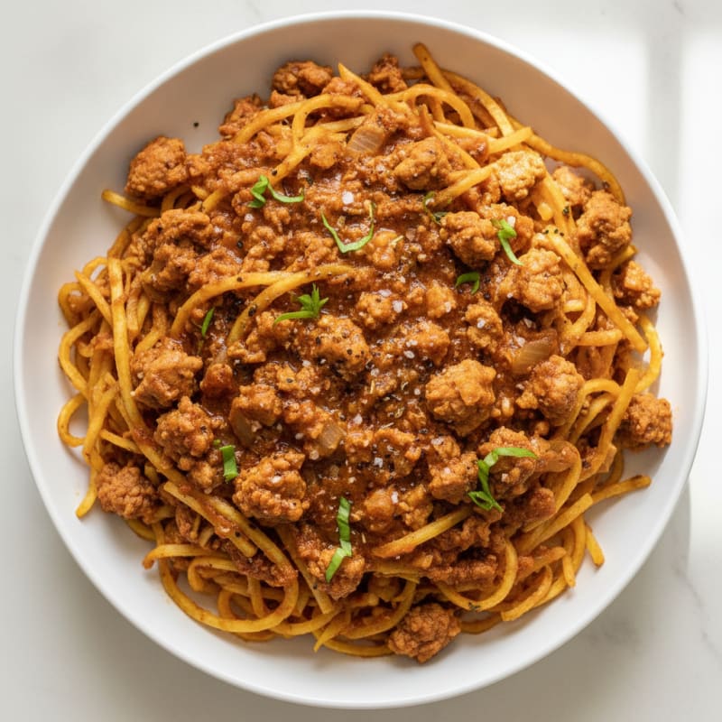 High-Protein Spaghetti Squash Marinara