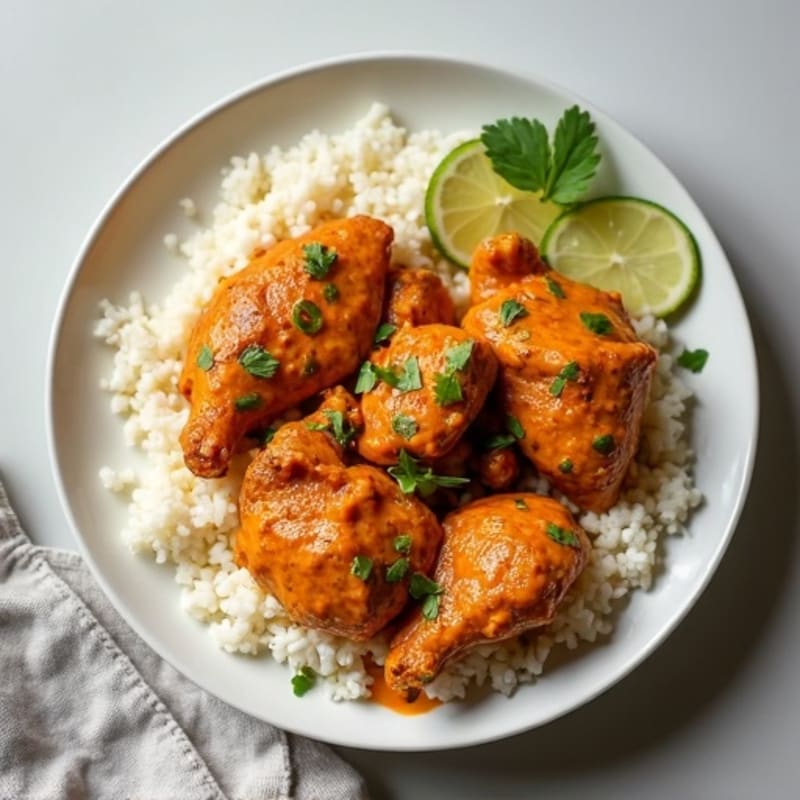 Creamy Coconut-Spiced Butter Chicken