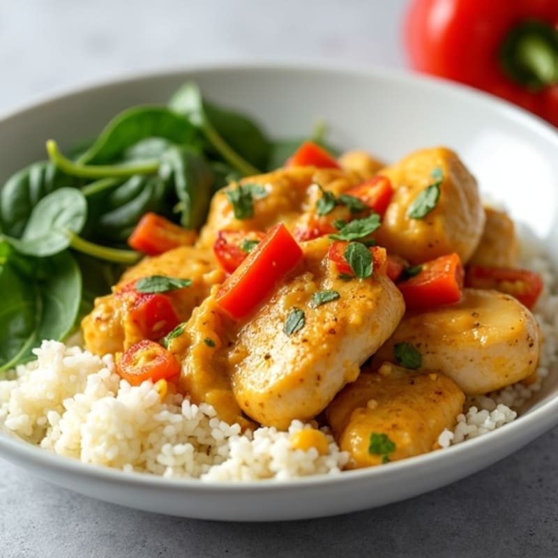 Creamy Coconut Curry Chicken