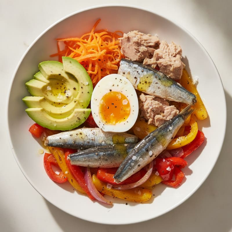Sardine and Tuna Power Bowl