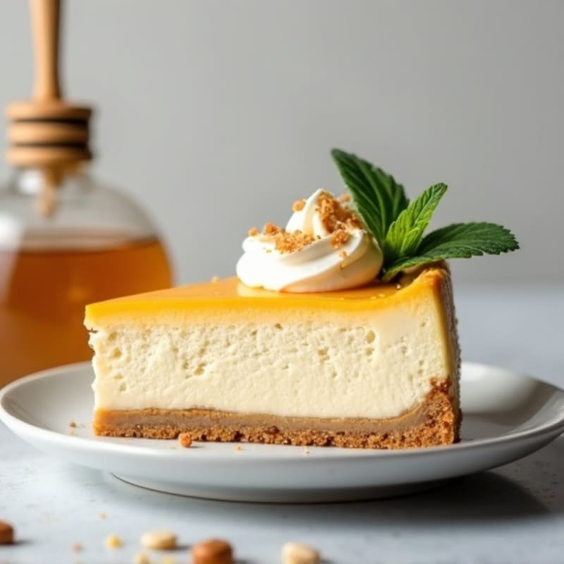 Creamy Greek Yogurt Protein Cheesecake