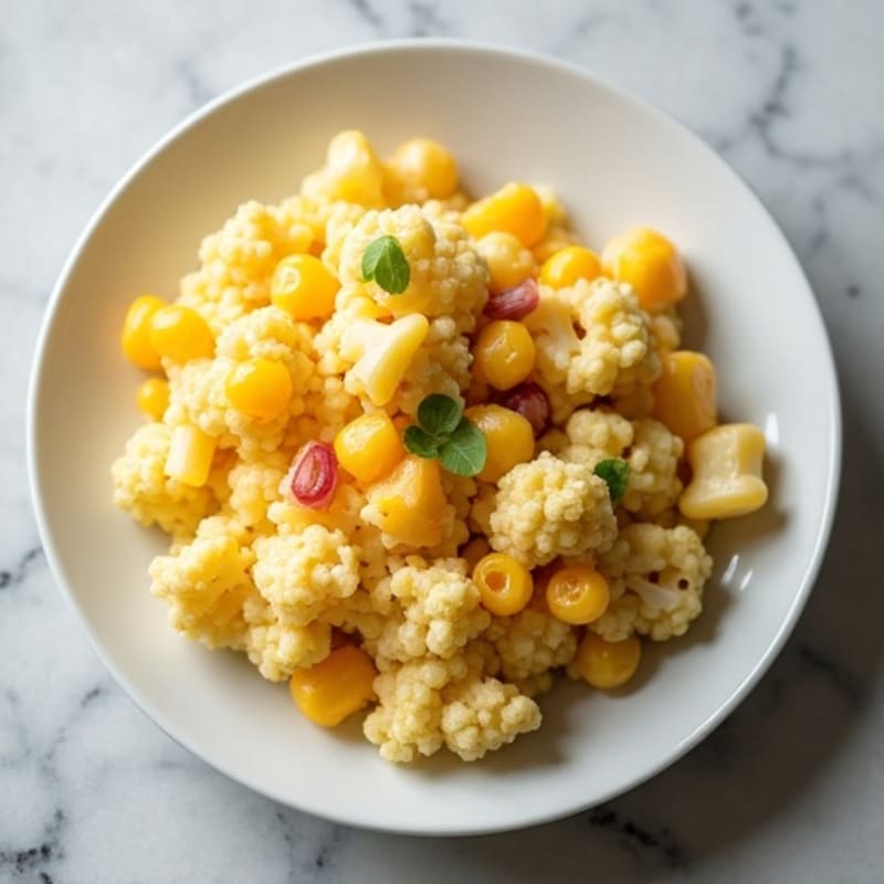 Creamy Cauliflower Mac with Sharp Cheddar