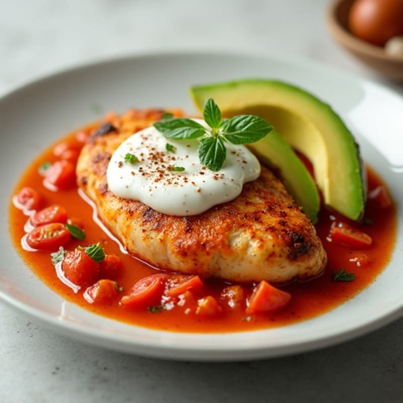 Creamy Spiced Tomato Chicken