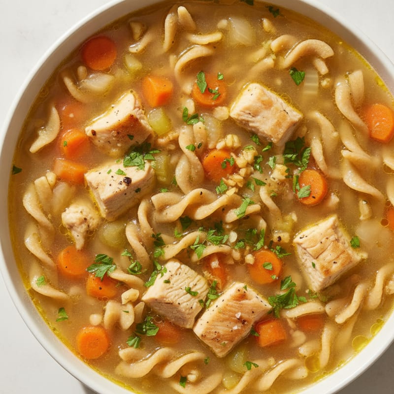 Hearty Chicken Noodle Soup