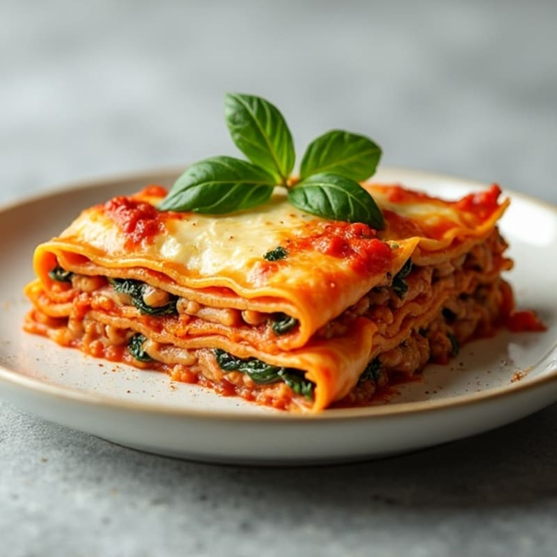 Lean Turkey and Spinach Lasagna
