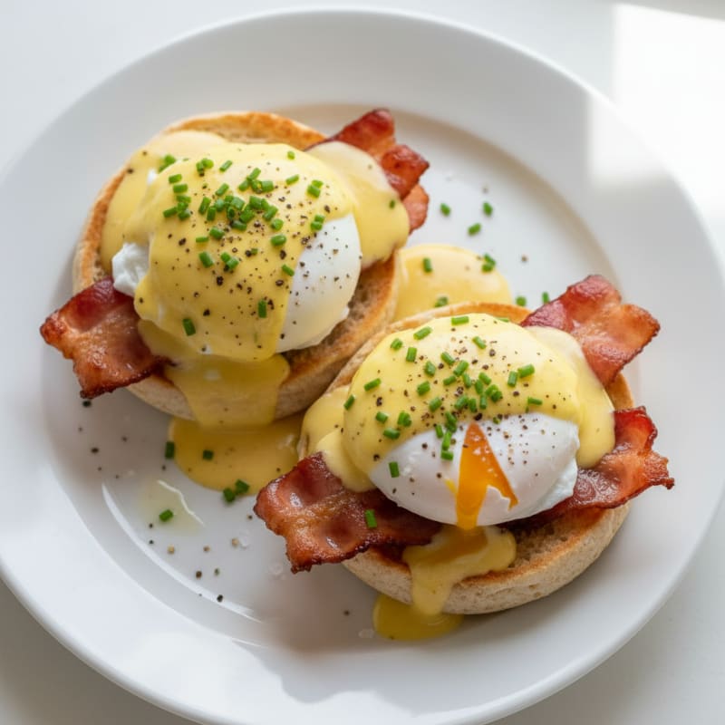 Classic Eggs Benedict with Hollandaise