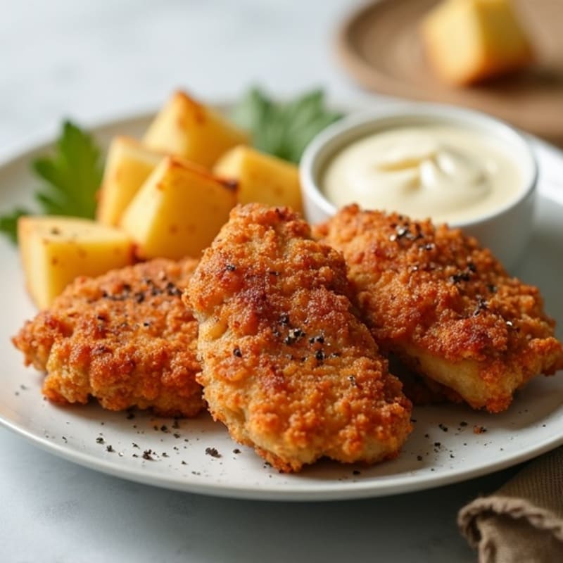 Crispy Oven-Baked Buttermilk Chicken