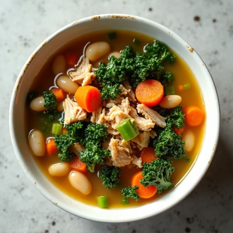 Hearty Kale and White Bean Soup