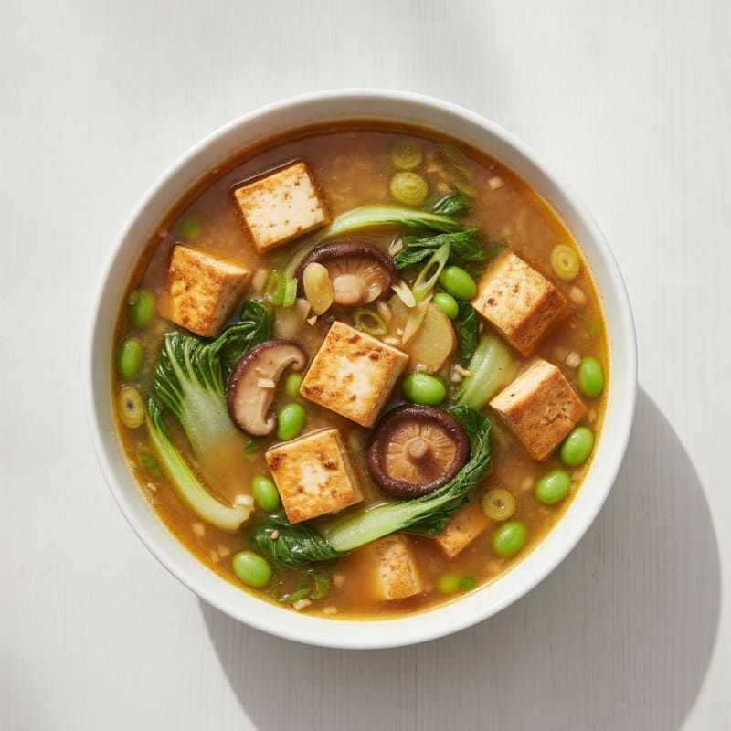 Tofu & Vegetable Miso Soup