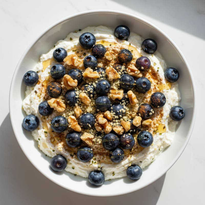 Creamy Cottage Cheese Breakfast Bowl