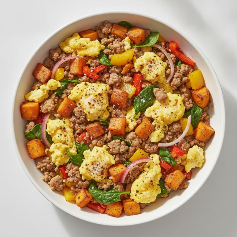 Hearty Grand Slam Breakfast Skillet