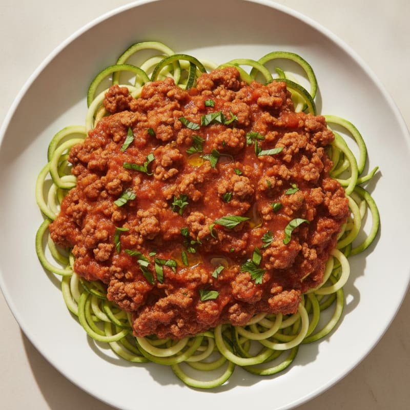 Hearty Beef Marinara with Fresh Herbs
