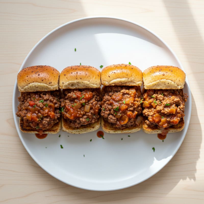 Classic Sloppy Joe Sliders