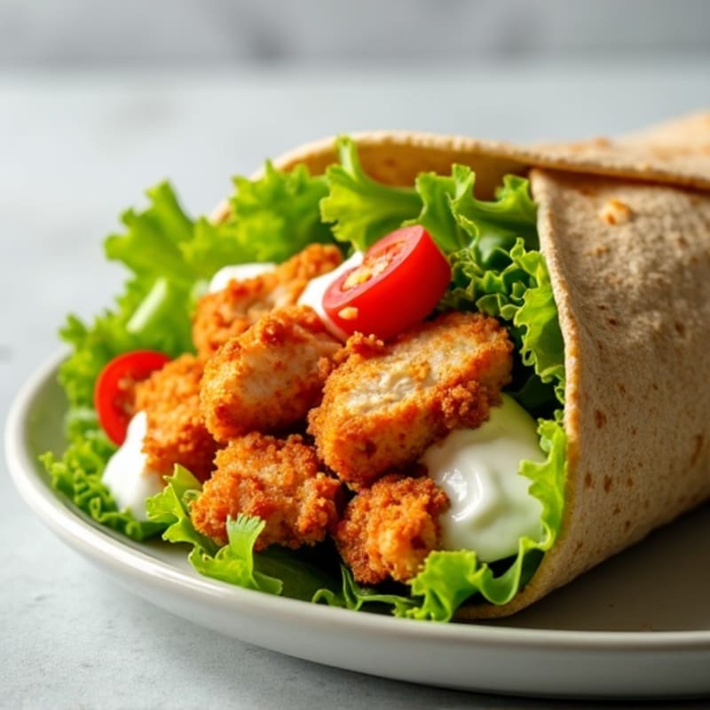 Crispy Buffalo Chicken Wraps