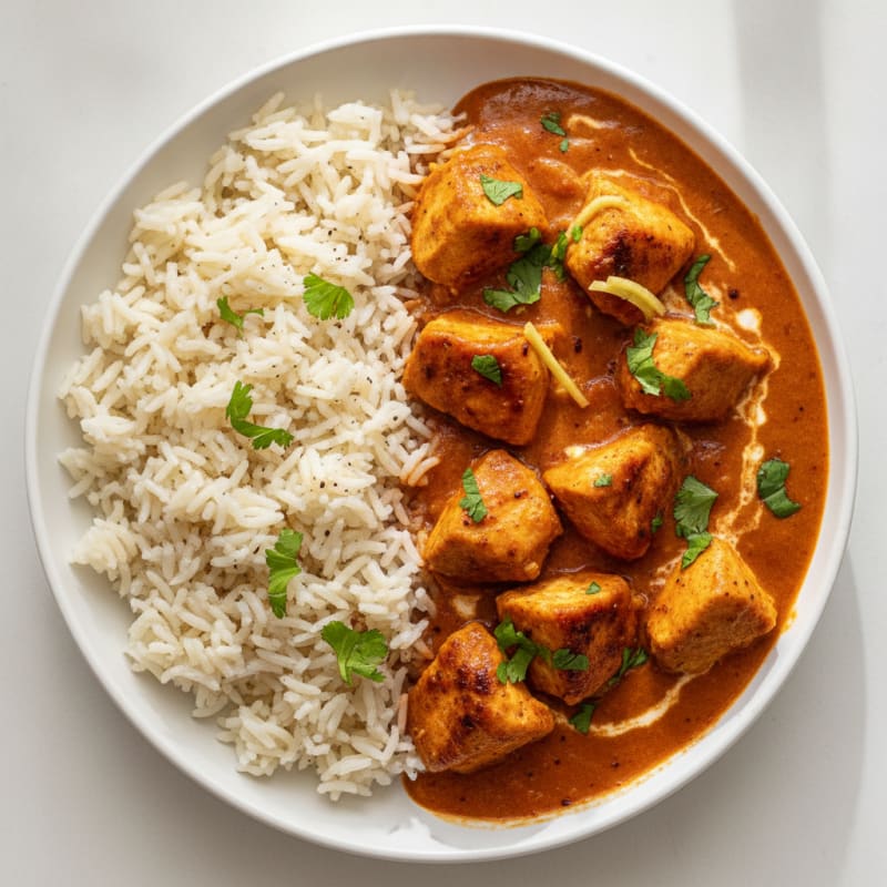 Spiced Butter Chicken with Basmati Rice