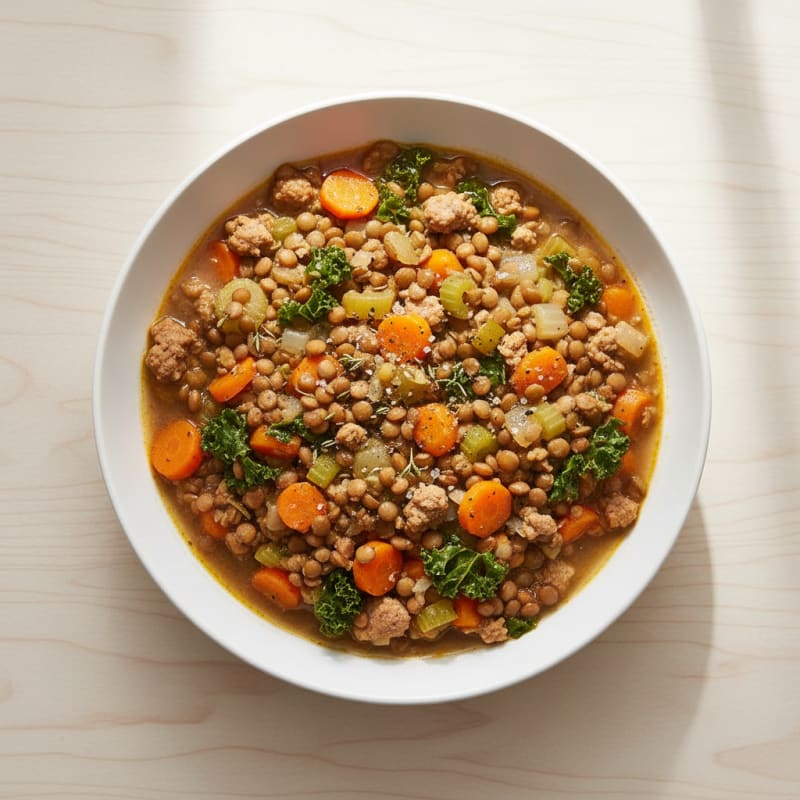 Hearty Lentil and Vegetable Stew