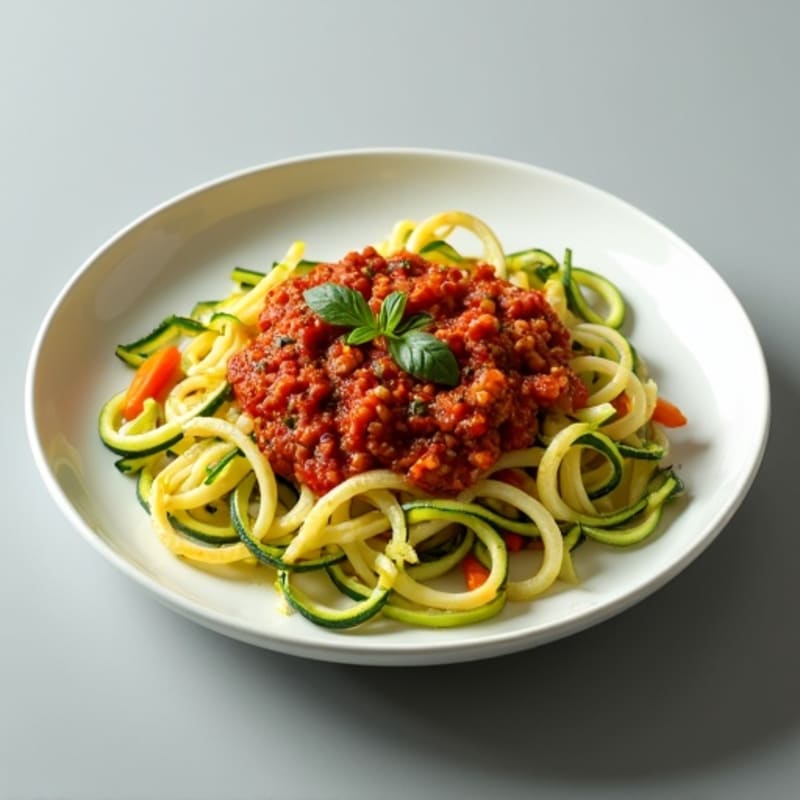 Protein-Packed Turkey Bolognese with Zucchini Noodles