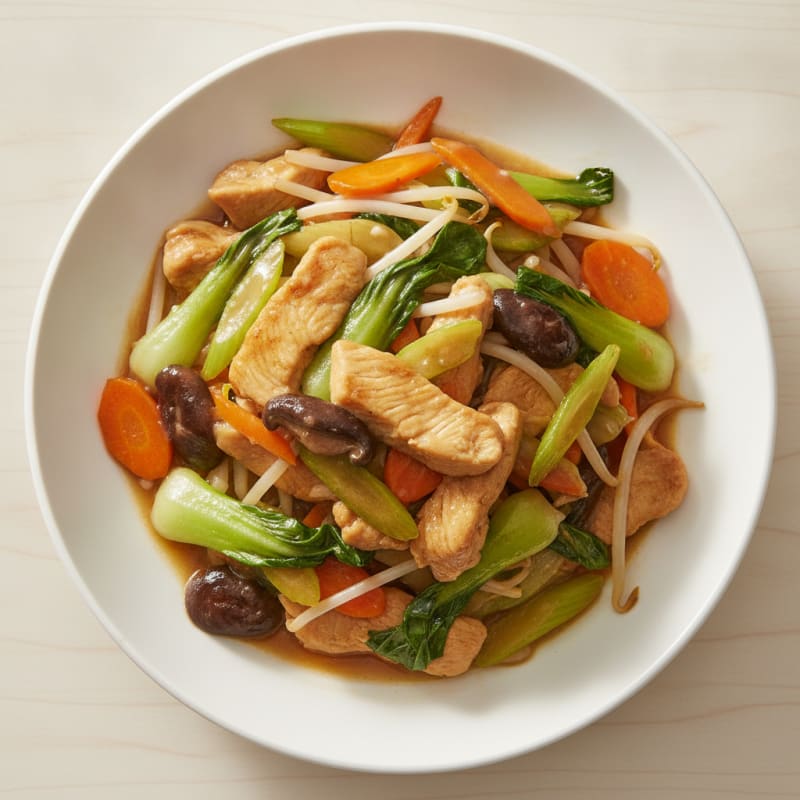 Chicken Chop Suey with Mixed Vegetables